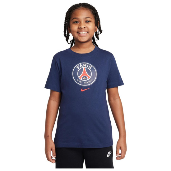 Nike Παιδική κοντομάνικη μπλούζα Paris Saint-Germain Crest Tee Nike Παιδική κοντομάνικη μπλούζα Paris Saint-Germain Crest Tee